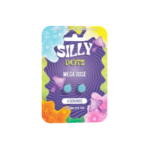 Silly Dots Mega Dose 1200mg Tabs (Watermelon Wave • 2 Tabs • 2400mg)