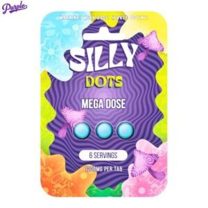 Silly Dots Mega Dose 1200mg Tabs (Sour Apple • 3 Tabs • 3600mg)