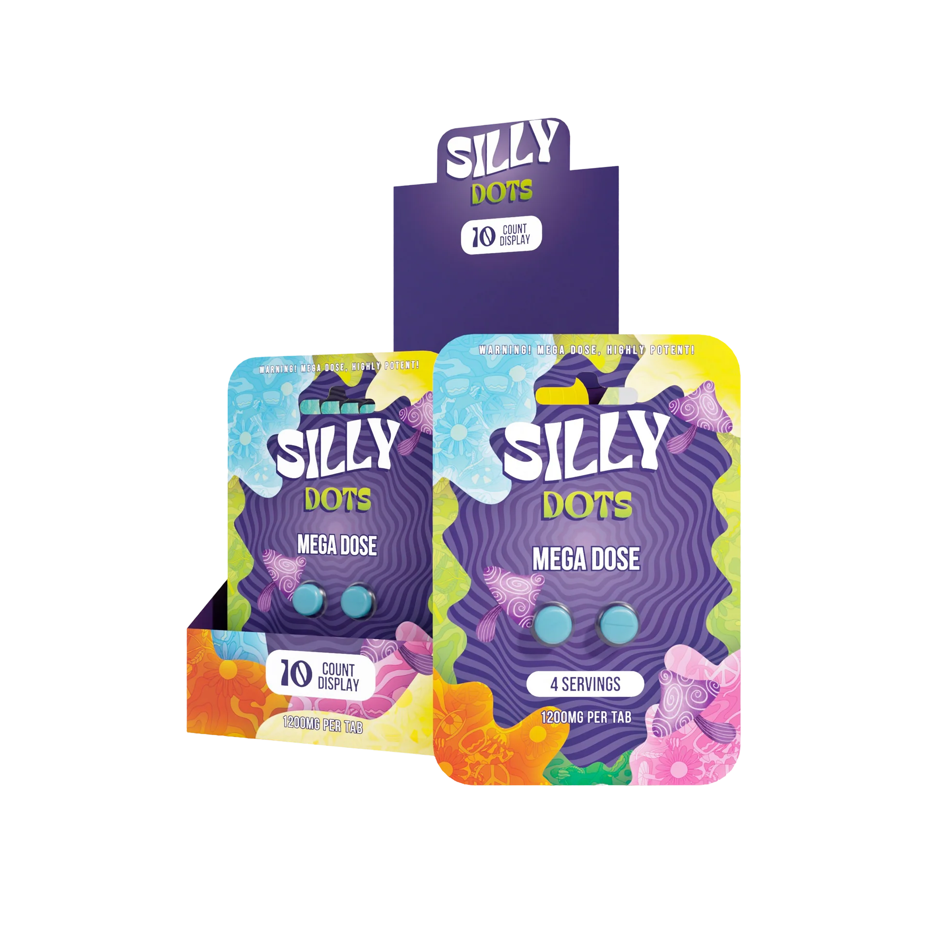 Silly Dots 5Websillydots5Ct6 Mushroom Gummy Tabs