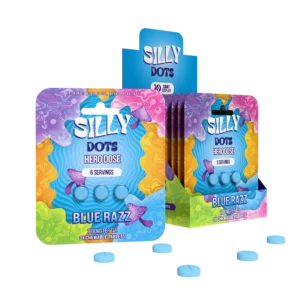Silly Dots Bluerazzsilly2 600Fb87D 2594 4F58 8A2E E00Eae7C3688 Mushroom Gummy Tabs